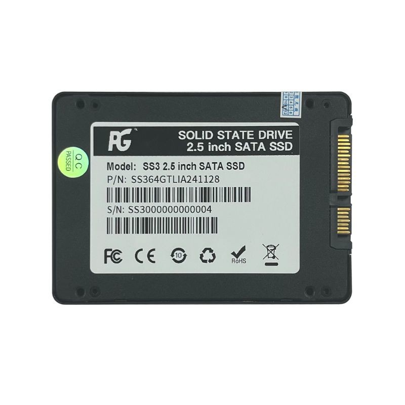 2.5 Inch SATA SSD Industrial Grade For Security Monitor Device 256GB 512GB SSD