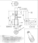 Electrophoresis CNC Lathe Machining Parts , hex rivet nut fastenal 6x31.6mm