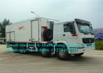 Mine Blasting Mining Crushing Equipment Site Mixed Charged Emulsion ANFO Truck