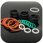 EPDM FKM Nitrile Rubber O Ring Gasket for Mechanical Parts As per Buyer's