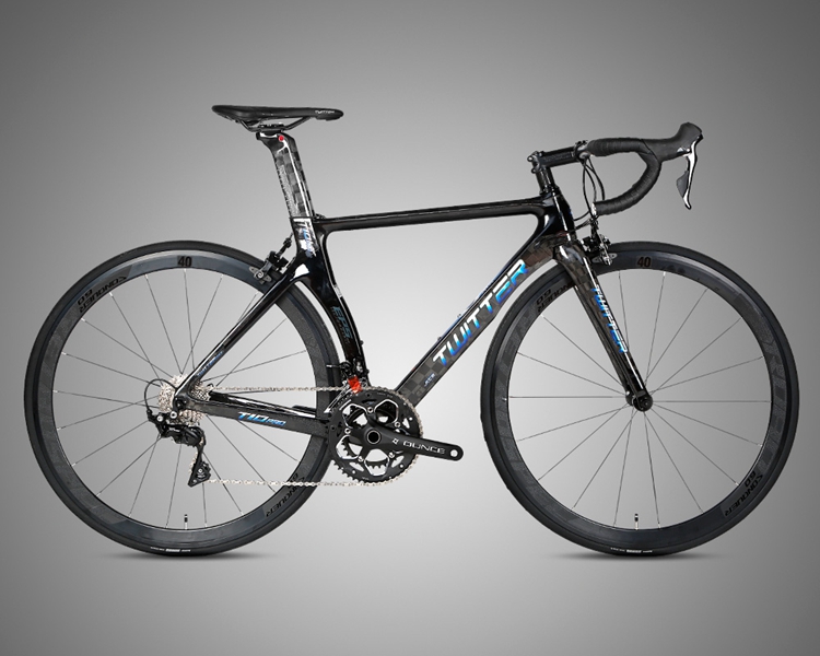 Stable Carbon Fiber Road Bike 22 Speed High Modulus Carbon Aero Racing Seat