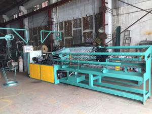 Quality 25-100mm Double Wire Feeding Chain Link Fence Machine wholesale