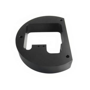 China OEM Factory Manufactured Custom Black Anodizing High Precision CNC Machining Milling Automotive Spare Parts on sale