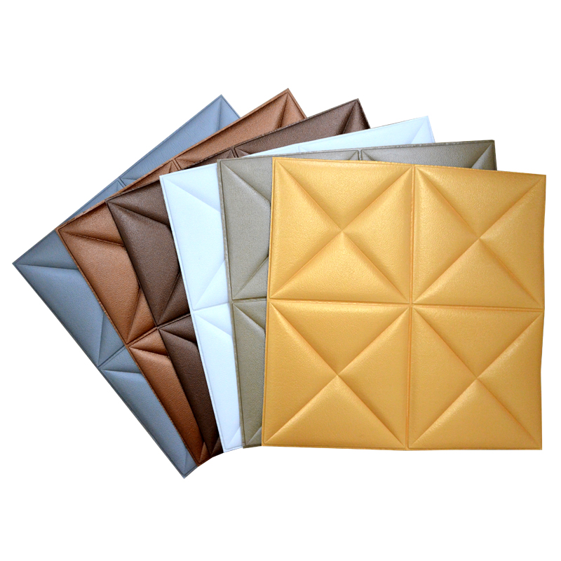 Wall Coating 3D Brick Design Foam Wallpapers for Administration Easy Installation