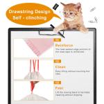 Easy Clean Up Jumbo Drawstring Scented Litter Box Liners bags For Pet Cats