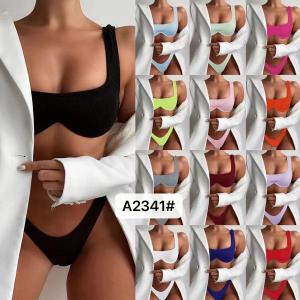 Quality Halter Bikini Style Sexy Women Swimsuit With Unique Design Durable Upf50 Waterproof In Stock The New Type wholesale