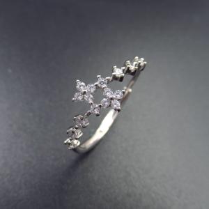 Quality Anniversary 925 Silver Jewelry 925 Sterling Silver Promise Ring For Girl wholesale
