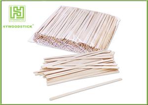 Quality Grade A Short Wooden Coffee Stirrer Sticks For Vending Machine Non Toxins wholesale