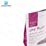 Polyester Material Gusset Packaging Bag Reusable For Snack Nut
