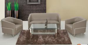 Quality Modern PU leather China reception office sofa wholesale