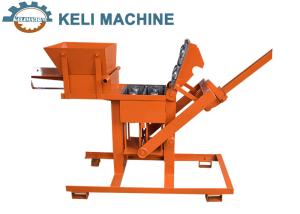 China KL2-40 Hand Make Manual Moudling Concrete Block Making Machine on sale