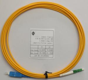 Quality IEC Anatel Zirconia Ferrule SC Fiber Optic Cable wholesale