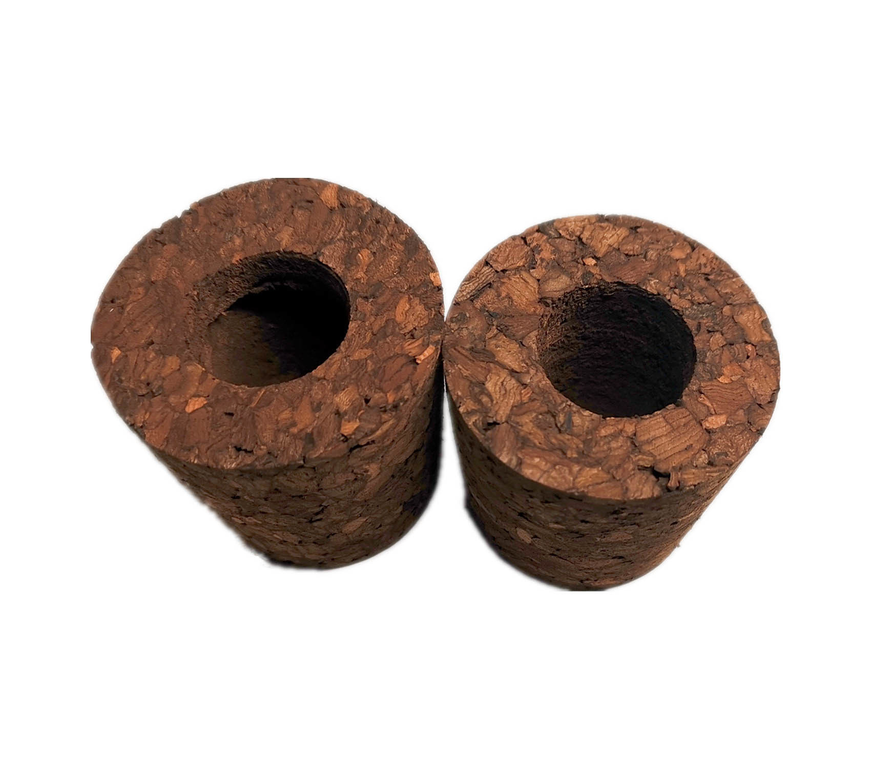 Carbonized Cork Bottle Stopper Cylinder Vase Wearproof Nontoxic