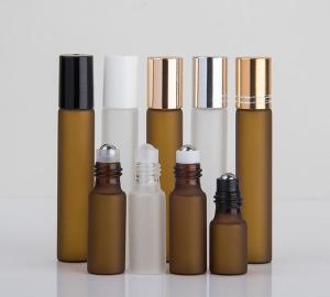 Quality Aluminum Cap Glass Roll On Bottles For Essential Oils 5ml 10ml wholesale