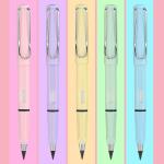 Plastic Body Standard Pencils Holder for 12 Colors Ink-Free Reusable Erasable