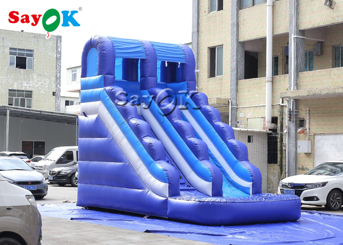Wet Dry Inflatable Jumping Bouncer Home Commercail Amusement 6x3x5mH Inflatable Water Slide