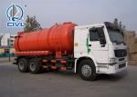 SINOTRUK Howo 6x4 18CBM Sewage Suction Truck 10 Wheeler