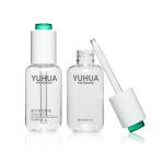 60ml 24/410 Green Plastic Packaging Bottle Round Shape With Press Dropper