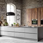 Kitchen Renovation Professional Matte Kitchen Cupboards with Quartz Stone