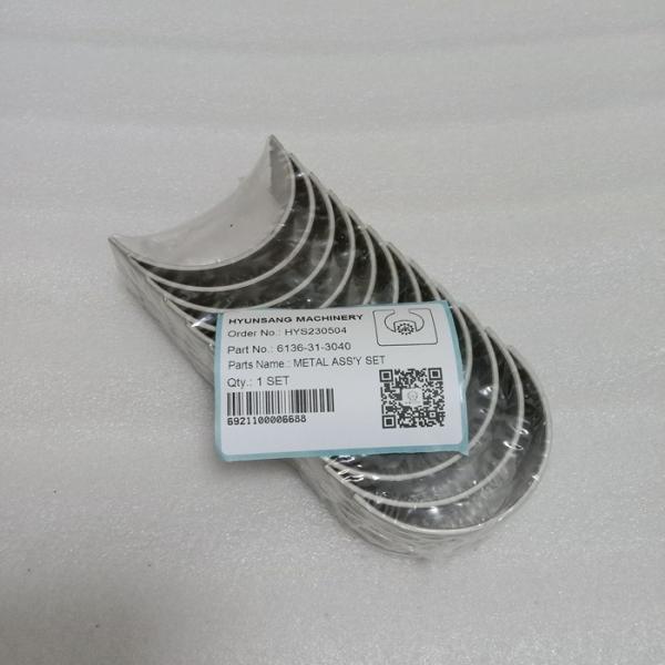 Metal Assy 6136-31-3040 6136313040 6136-32-3040 6136323420 For Engine S6D105