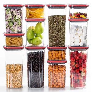 Quality 5PCS BPA Free 600ml Plastic Food Storage Containers With Airtight Lids wholesale