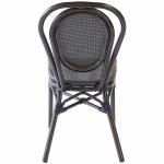 Outdoor Restaurant Textilene Armless Patio Dining Chairs