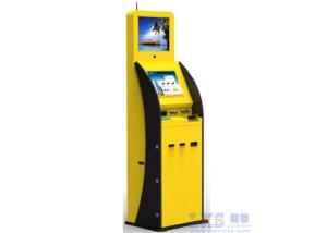 Quality Movie Center Bank Card Dispenser Kiosk , Dual Screen Ticket Vending Member wholesale
