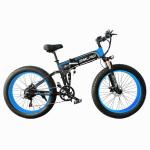SMLRO S11 Fat Tire Folding Electric Bike , 30-50km/H 1000 Watt E Bike
