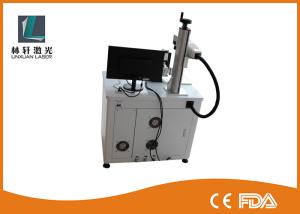 Quality 20W 30W Desktop Fiber Laser Marking Machine High Precision For PAD Industry wholesale