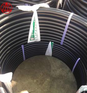 Quality Black 100meter 200meter customized length roll pipe HDPE wholesale