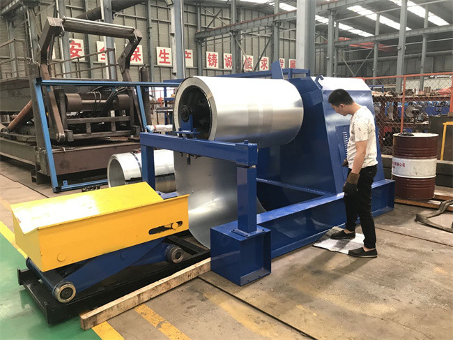 Galvanized Steel Cut To Length Line Machine 30KW For Steel Sheets
