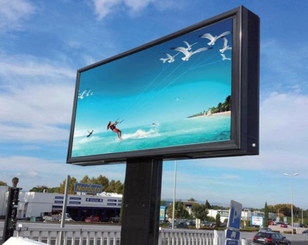 Double-Sided Outdoor LED Display 5500 nits Brightness-OF4-OF10 Conventional