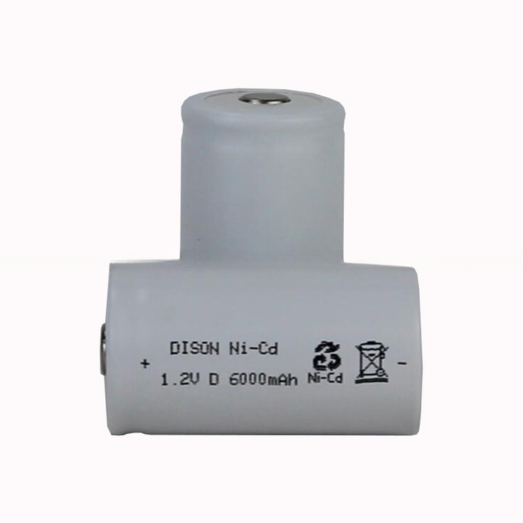 -40C Low Temperature Rechargeable NiCd D KRH33/62 1.2V 5Ah Battery Cells