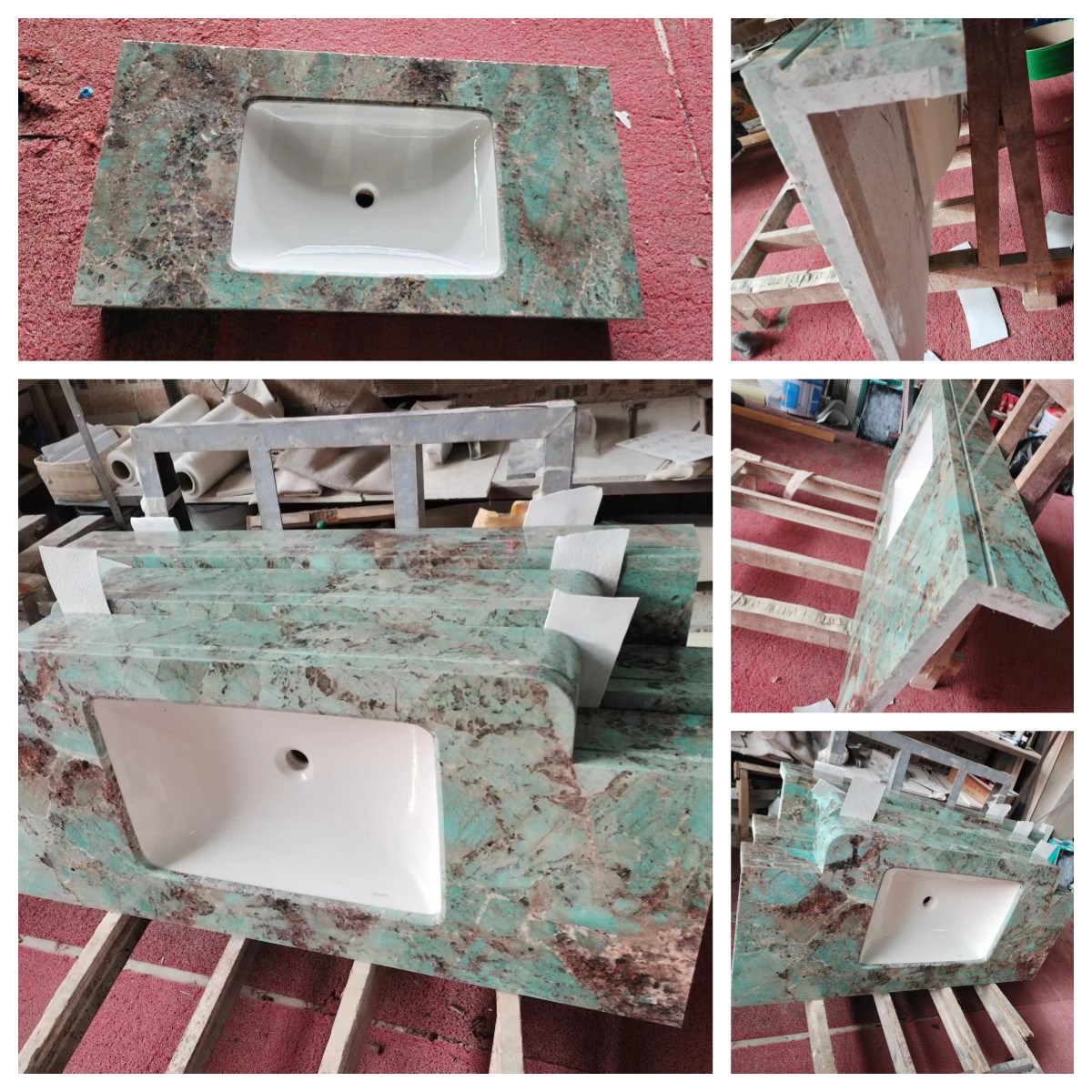 Hotel and Villa Decoration with Modern Design Style Blue Onyx Marble Slab Background