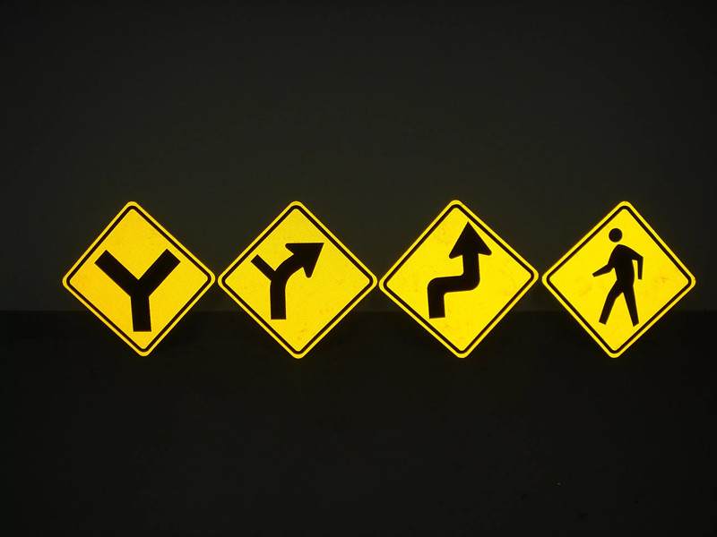 PVC Acrylic High Intensity Prismatic Sheeting Traffic Sign White Reflective Sheeting
