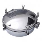Hight 90mm-100mm Widely Used Sanitary 304/316L Stainless Steel Circular Manhole