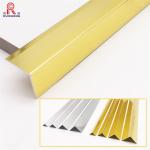 Wall Protection 6063 Aluminum Tile Trim Profile Strips Durable L Shape Angle