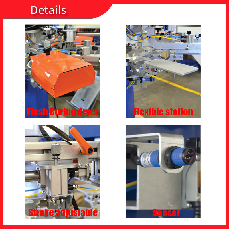 High rapid Rotary Screen Printing Machine for textile industry PLC control