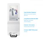 Hand Sanitizer Media Displays Public Sensor Sanitizer Dispenser LCD Digital
