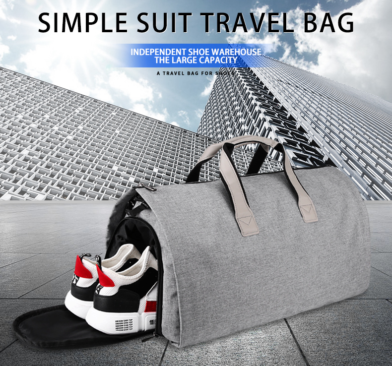 Comfortable Waterproof Folding Travel Duffle Bag Scratch Resistance