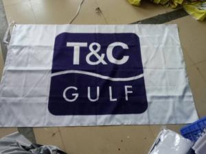 Quality 120g satin fabric banner with sublimation printing wholesale