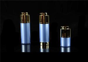 Quality Lady Cosmetic Bottle Series 30ml 50ml 80ml 100ml Plastic Lotion Bottles Acrylic Round Face Lotion Jar wholesale