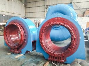 Quality 220V-690V Water Turbine Generator with Brushless Excitation Mode 200kw-20mw Power Output wholesale