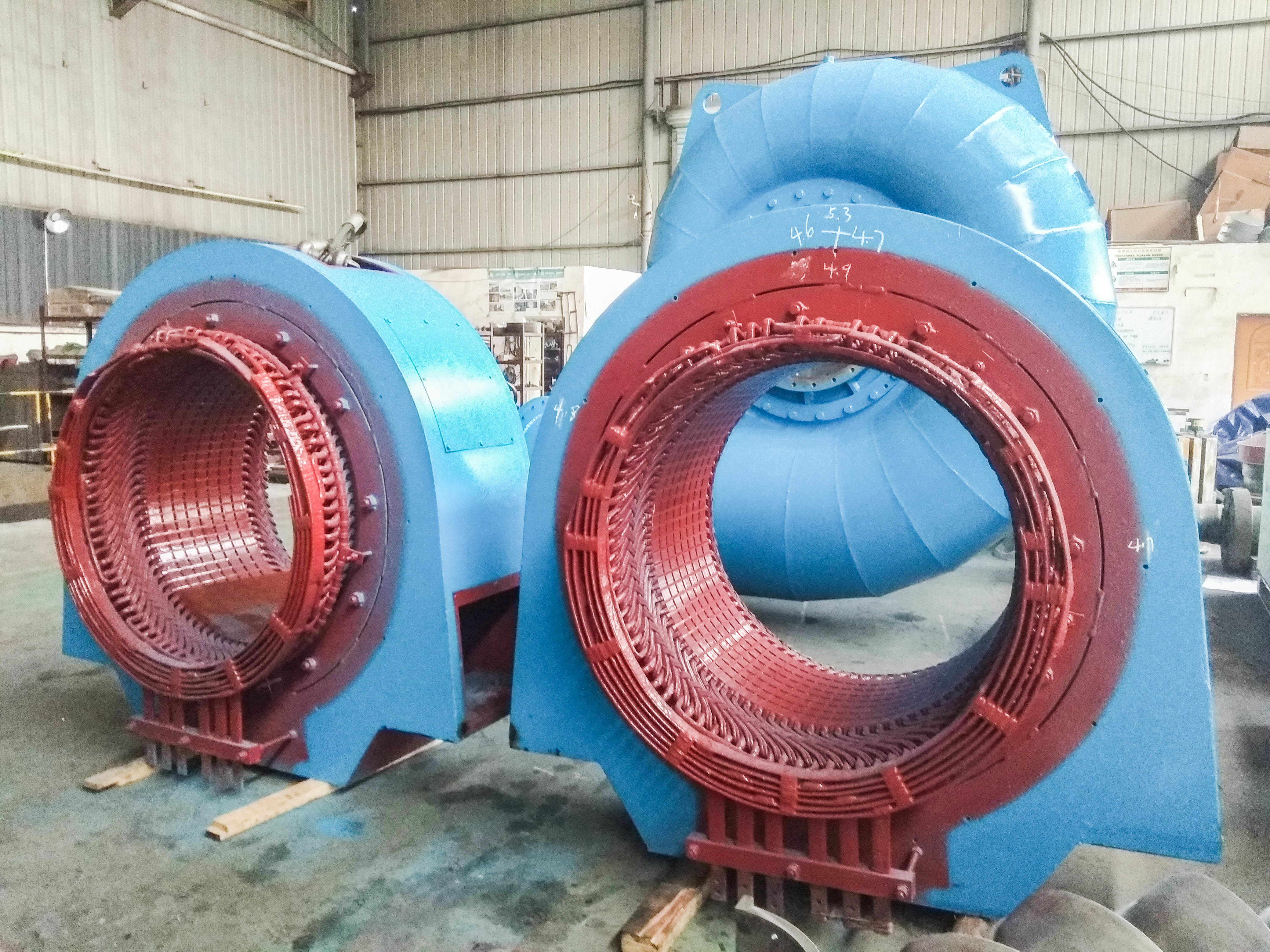 Rated Speed Francis Turbine Generators 300KW-20MW 50Hz/60HZ