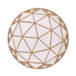 Multipurpose Printed Natural Cork Coasters Wearproof Eco