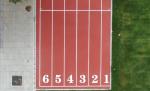 35% To 50% Shock Absorptionness IAAF Running Track All-Weather Drainage And UV