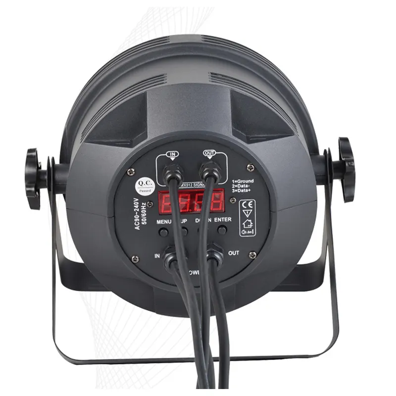 RGBW Disco LED Par Can Stage Waterproof Lights 18*10W With Long Working Time