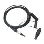 FTTH IP68 Outdoor Fiber Optic Equipment PEI LC/APC 3-in-1 Waterproof Connector