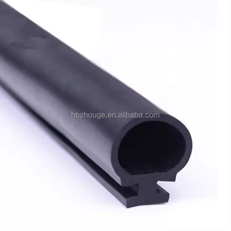 Customized Inner and Outer Diameter Silicone Rubber Profile for Car Window Glass Extrusion
