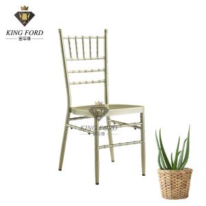 Quality 1.2mm Tube Iron Aluminum Modern Wedding Banquet Event Chiavari Chair wholesale